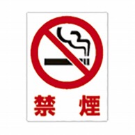 【直送品】 透明ステッカー　禁煙 TM－2M　5枚  1個（ご注文単位1個）