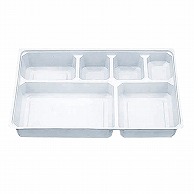 【直送品】 エフピコチューパ 仕出し弁当容器　紙ボックス　セパレート 80－55 B－1　白 50枚/袋（ご注文単位6袋）