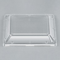 シーピー化成 寿司容器　SF平皿　外嵌合蓋 230  50個/袋（ご注文単位12袋）【直送品】