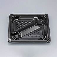 【直送品】 シーピー化成 弁当容器　BFNアルバ　本体 8－1 黒 50枚/袋（ご注文単位12袋）