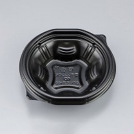 シーピー化成 丼容器　BFN丸丼　本体 160 黒 50枚/袋（ご注文単位18袋）【直送品】