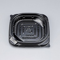 【直送品】 シーピー化成 丼容器　TNランチ丼　中皿 17－A 黒 50枚/袋（ご注文単位12袋）