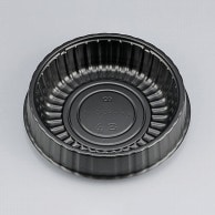 【直送品】 シーピー化成 丼容器　中皿  VK－820－A　黒 50枚/袋（ご注文単位8袋）