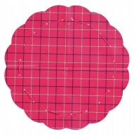 【直送品】 東京リボン 鉢用シート　ポットブルーマー・チェック　87165  ＃28 1束（ご注文単位1束）