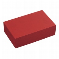 >【直送品】 東京リボン 貼り箱　ピタットボックス　88000 S ＃47　レッド 1包（ご注文単位1包）