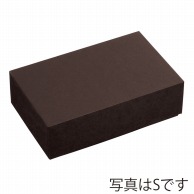 >【直送品】 東京リボン 貼り箱　ピタットボックス　88001 M ＃34　ブラウン 1包（ご注文単位1包）