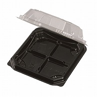 エフピコチューパ 和菓子容器　APW－4－1  黒 50枚/袋（ご注文単位24袋）【直送品】