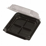 【直送品】 エフピコチューパ 和菓子容器　APW－4－2  黒 50枚/袋（ご注文単位24袋）
