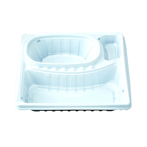 【直送品】 エフピコチューパ 弁当容器　デリカランチ　本体 DL－23－23 白 50枚/袋（ご注文単位12袋）