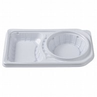 エフピコチューパ 弁当容器　デリカランチ　本体 DL－25－15 白 50枚/袋（ご注文単位12袋）【直送品】