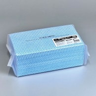 【直送品】 ヒメプラ カウンタークロス 大判薄手 CWL－50B　ブルー 50枚/袋（ご注文単位16袋）
