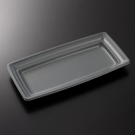 中央化学 惣菜・軽食容器　CT沙楽 K24－12　NGR－BK　身  50枚/袋（ご注文単位16袋）【直送品】