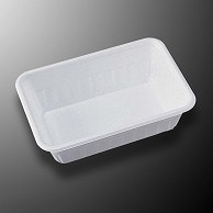 【直送品】 中央化学 弁当容器 CFランチBOX 本体 ランチBOX-2 白 50枚/袋（ご注文単位16袋）