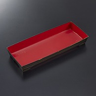 中央化学 紙製寿司容器　SKS　本体 20－8 赤－黒金 50枚/袋（ご注文単位8袋）【直送品】