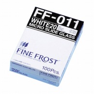 【直送品】 ファインフロスト　20mm　ホワイト FF－011　100枚  1個（ご注文単位1個）