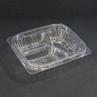 【直送品】 リスパック 惣菜容器　ニュートカップ　NVK　本体 230B－3S クリアー防曇 100枚/袋（ご注文単位20袋）