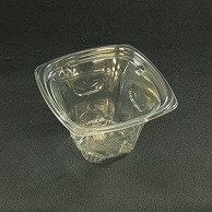 【直送品】 リスパック 惣菜容器　ニュートカップ　エコハ　本体 F11－68B クリアー 50枚/袋（ご注文単位18袋）