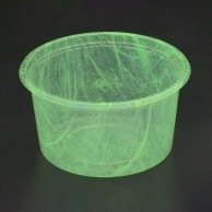 リスパック 青果容器　クリーンカップ　本体 150パイ　700B　新U 緑 50枚/袋（ご注文単位9袋）【直送品】