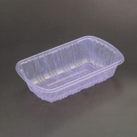 リスパック 青果容器　フルーツ 2R　U 紫 100枚/袋（ご注文単位10袋）【直送品】