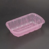 リスパック 青果容器　フルーツ 2R　U ピンク 100枚/袋（ご注文単位10袋）【直送品】