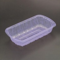 リスパック 青果容器　フルーツ 2R　L　U 紫 100枚/袋（ご注文単位8袋）【直送品】