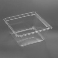 【直送品】 リスパック 惣菜容器　バイオカップキューブ　内嵌合蓋 17－80B  50枚/袋（ご注文単位8袋）