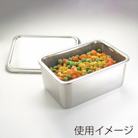 【直送品】 カンダ kan　豆腐水切かごセット　蓋付　ツル無  038059 1個（ご注文単位1個）