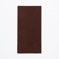 オリエンタル紙業 カラー紙ナプキン 2プライナプキン チョコレート 約45cm 50枚