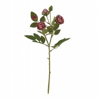 ビバ工芸 造花　スプレーウィットローズ パープル／グレー VA2501 1本（ご注文単位1本）【直送品】