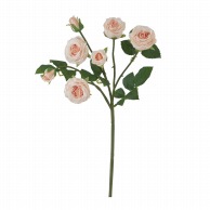 【直送品】 ビバ工芸 造花　ジャスミナローズ ピーチ VA2504 1本（ご注文単位1本）
