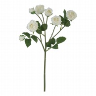 >【直送品】 ビバ工芸 造花　ジャスミナローズ ホワイト VA2504 1本（ご注文単位1本）