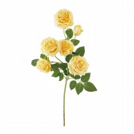 【直送品】 ビバ工芸 造花　スィートローズスプレー イエロー VA2512 1本（ご注文単位1本）
