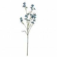 【直送品】 ビバ工芸 造花　ミニフラワースプレー ブルー VE4164 1本（ご注文単位1本）