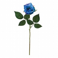 ビバ工芸 造花　ニューエリザローズ ブルー VE6722 1束（ご注文単位1束）【直送品】