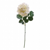 ビバ工芸 造花　ラージベルベットローズ ホワイト VE6968 1個（ご注文単位1個）【直送品】