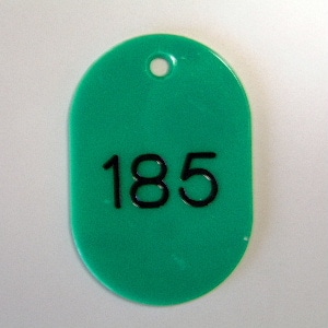 CR-BG44-G 番号札　番号入〔大１５１－２００〕　緑 1セット (ご注文単位1セット)【直送品】