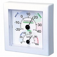 オーム電機 TR-100W 07-7735 クレセル 快適環境温湿度計 壁掛け・卓上両用 ホワイト（ご注文単位1袋）【直送品】