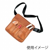 【直送品】 松村工芸 プロフェッショナルバッグ ブラウン 92－3072－2 1枚（ご注文単位1枚）