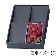 >ヤマニパッケージ ディスプレイボックス 2段　黒 L－2010BL 10枚/束（ご注文単位5束）【直送品】