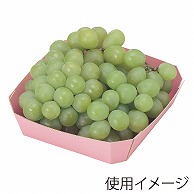 ヤマニパッケージ カラートレー 2F　ピンク L－2035 50枚/袋（ご注文単位16袋）【直送品】