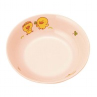 メラミン　子供食器　ひよこぐみ 丸深皿　12cm　ピンク　D62HIP  1個（ご注文単位1個）【直送品】