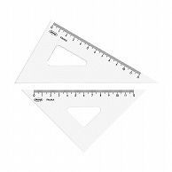 共栄プラスチック メタクリル三角定規 目盛付 15cm A-520 1個（ご注文単位1個）【直送品】