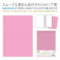 共栄プラスチック カラーソフト透明下敷 B5判 ピンク CSS-B5-P 1枚（ご注文単位5枚）【直送品】