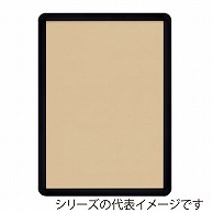 【直送品】 ジャパンアート アルミフレーム　オープンパネルS B1　ブラック×ブラック OPS－B1－BK2 1枚（ご注文単位1枚）
