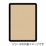 【直送品】 ジャパンアート アルミフレーム　オープンパネルS A2　ブラック×ブラック OPS－A2－BK2 1枚（ご注文単位1枚）