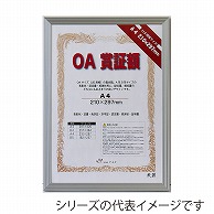 【直送品】 ジャパンアート OA賞証額　カルビアン A3　シルバー OAS－VQ－A3－SV 1枚（ご注文単位1枚）