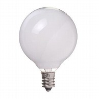 ヤザワコーポレーション 白熱電球 ベビーボール球 G50 E12 10W ホワイト G501210W 1個（ご注文単位1個）【直送品】