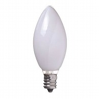 ヤザワコーポレーション 白熱電球 ローソク球 C30 E12 10W ホワイト C301210W 1個（ご注文単位1個）【直送品】