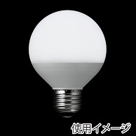 ヤザワコーポレーション G70ボール形LED電球 広配光タイプ 40W相当 E26 昼白色 LDG4NG70 1個（ご注文単位1個）【直送品】