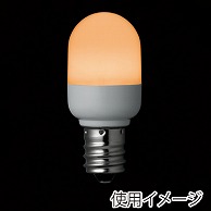 ヤザワコーポレーション LED常夜灯 ナツメ形 電球色 口金E12 LDT1LHE12 1個（ご注文単位1個）【直送品】